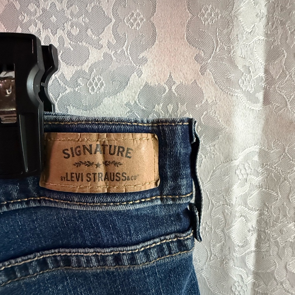 Signature by Levi Strauss Women's Boot Cut Jeans - Dark Blue